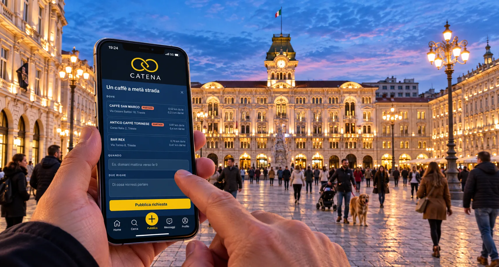 “Conosci qualcuno bravo?” A Trieste arriva Catena, l’app che rivoluziona il passaparola
