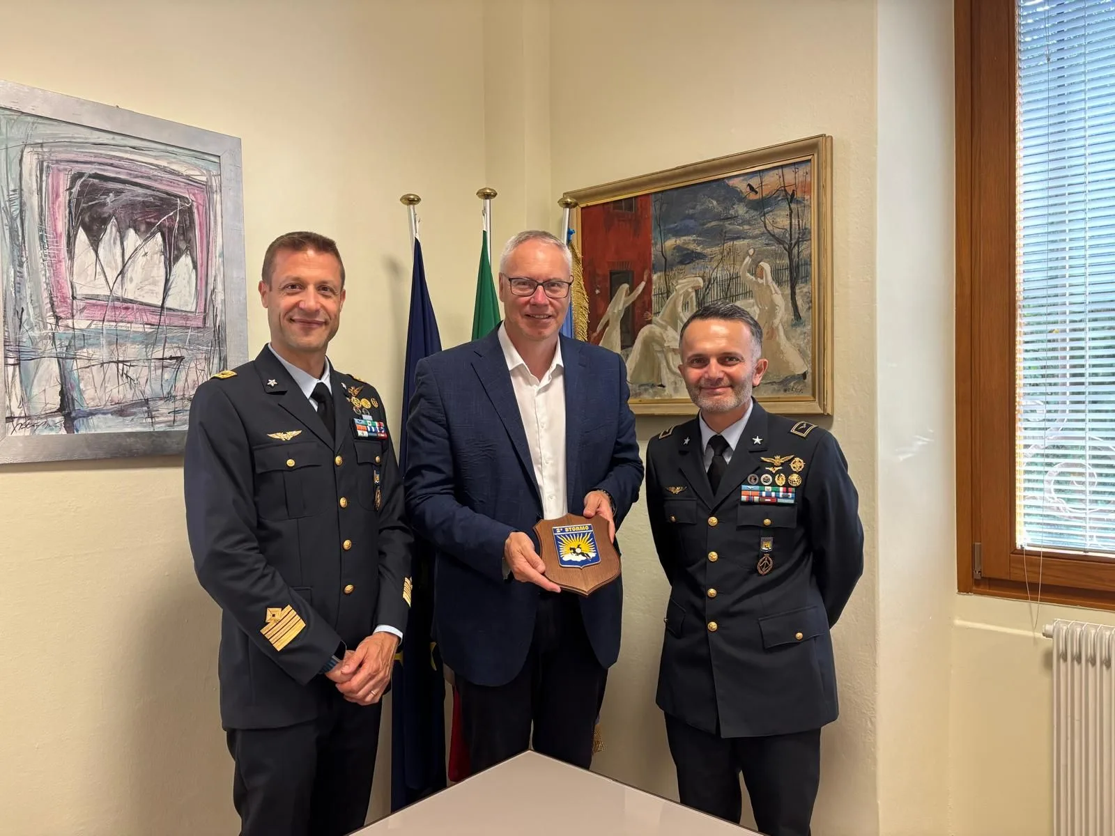 Aeronautica. Bordin a Comando 2° Stormo: "E' strategico per Italia ed Fvg"