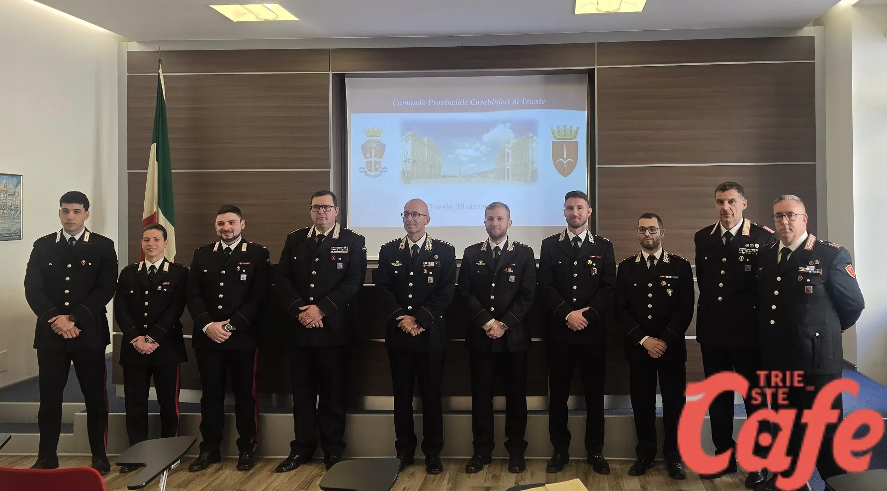 Trieste, nuovi comandanti dei Carabinieri, Comandante: «Preservare bellezza di città e provincia» (VIDEO)
