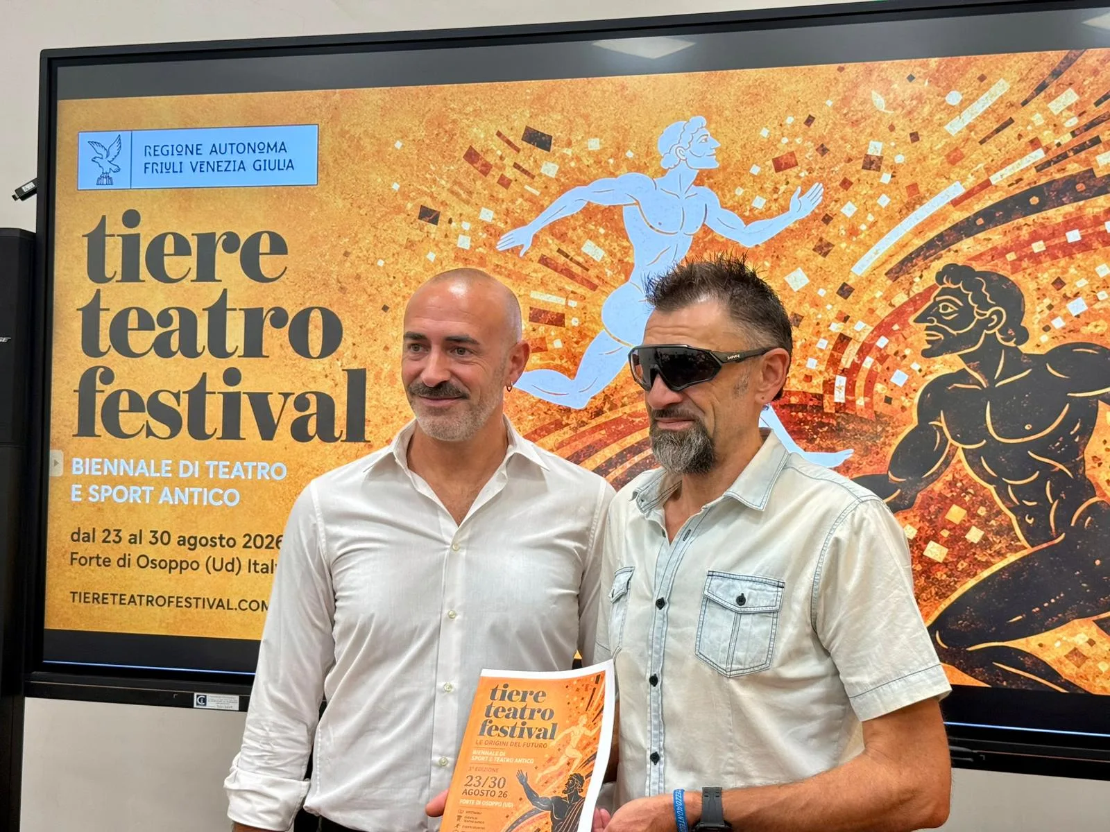 Presentata la terza edizione del Tiere Teatro Festival a Osoppo: dal 2027 l'evento diventa annuale