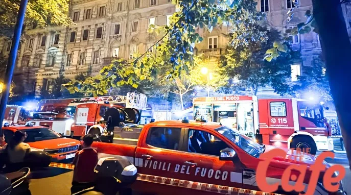 Incendio di via Battisti. Giovane ancora in gravi condizioni, proseguono le indagini