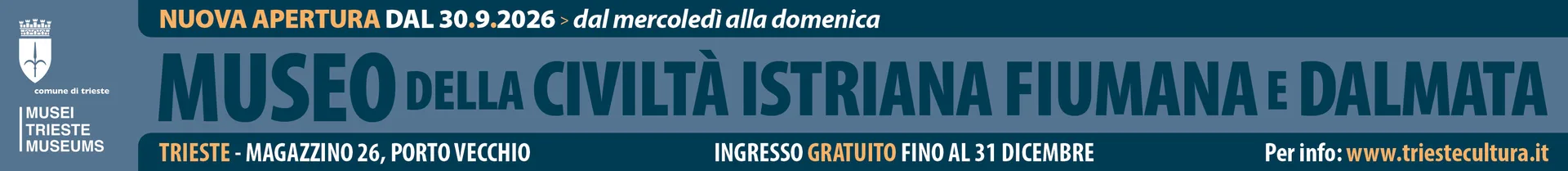 21/09 Museo Civiltà Istriana Fiumana e Dalmata