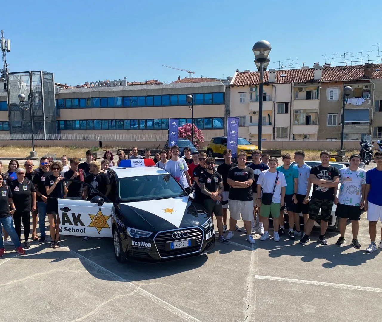 Trieste, guida sicura dai 14 anni: sul tetto delle Torri evento gratuito con istruttori e doppi comandi