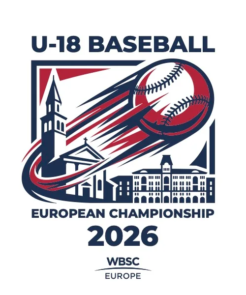 Svelato il logo dell'Europeo Under 18 Baseball di Trieste e Ronchi dei Legionari