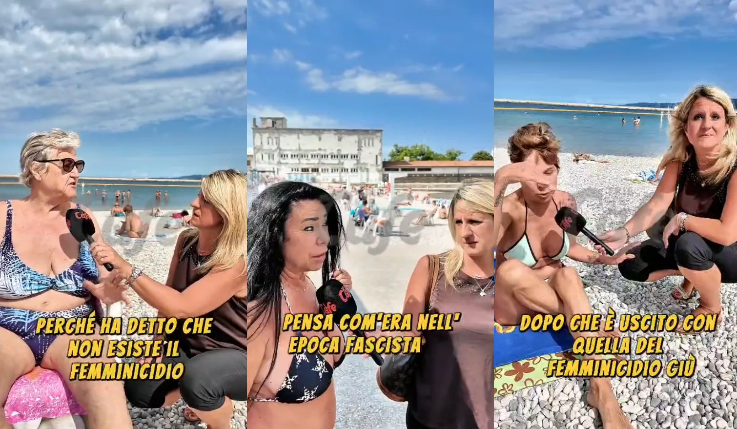 Trieste, donne del Pedocin contro Vannacci: “Sul femminicidio ha sbagliato, non lo voterei” (VIDEO)
