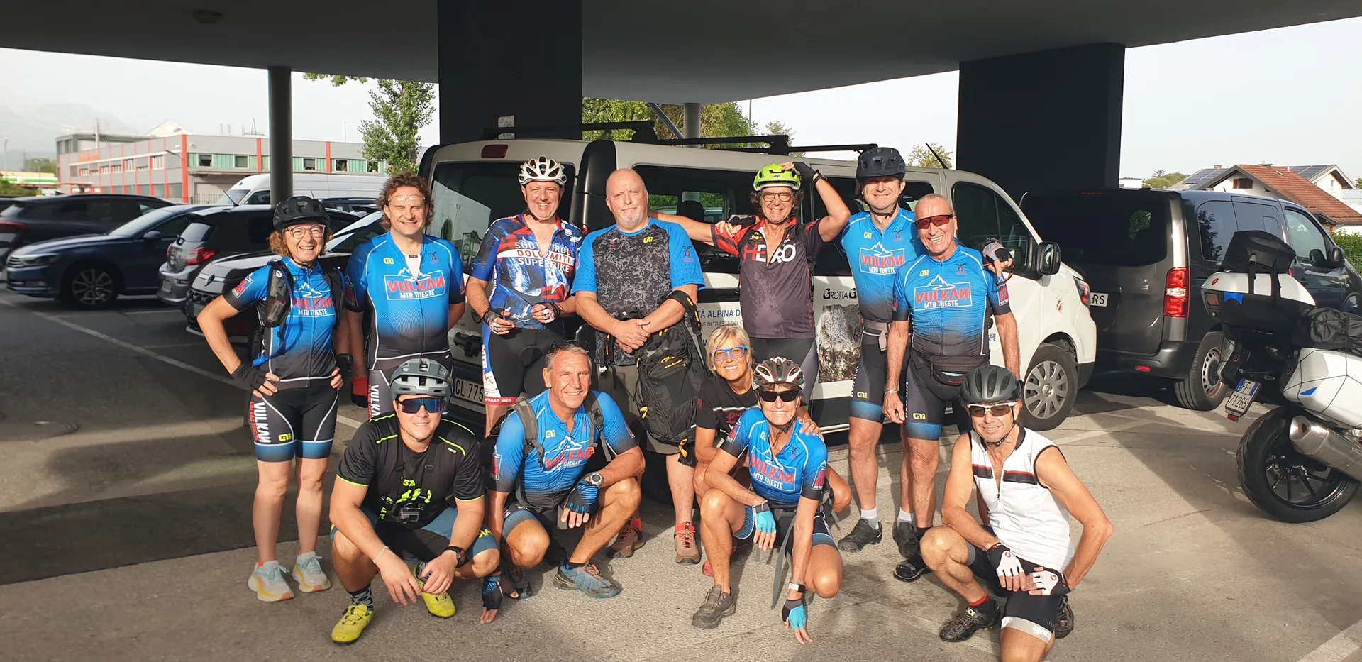 Da Salisburgo a Trieste su due ruote: l'impresa del Gruppo Vulkan MTB