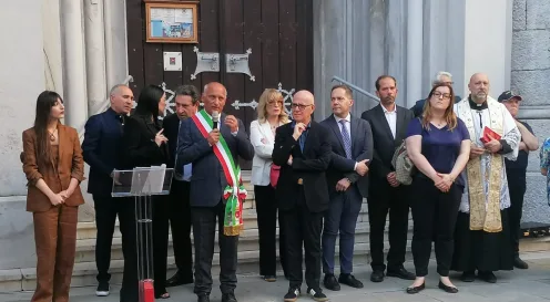 Matteoni: “Il 10 febbraio è ogni giorno”, omaggio al nuovo monumento dedicato alle vittime delle foibe