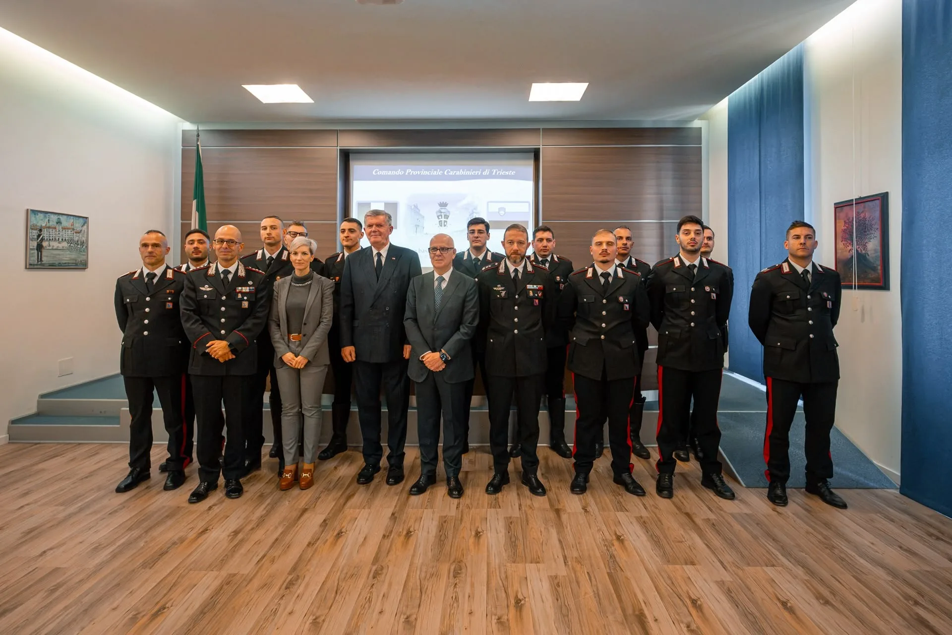 Trieste, i Carabinieri imparano lo sloveno: concluso il corso per 15 militari del Comando Provinciale