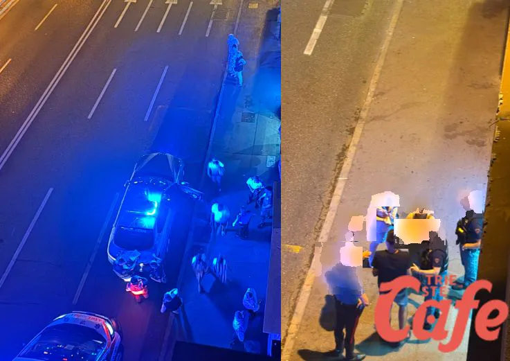 Trieste, lite violenta fuori da un bar di piazza Garibaldi: donna ferita e uomo accompagnato a Cattinara (VIDEO)