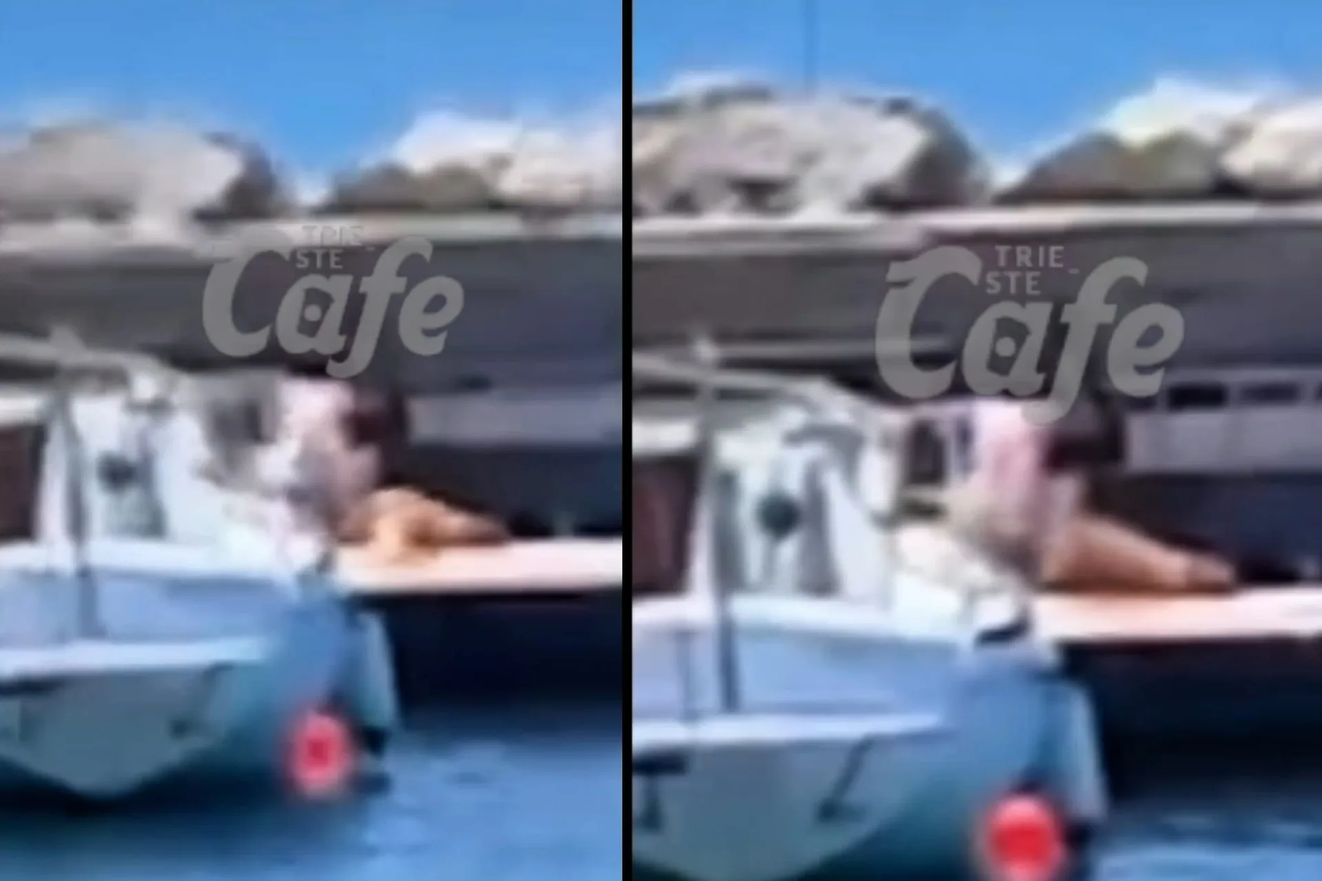 Pomeriggio bollente al Porticciolo di Barcola