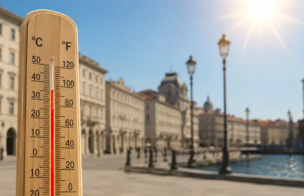 Caldo! Mercoledì e giovedi bollino giallo a Trieste!