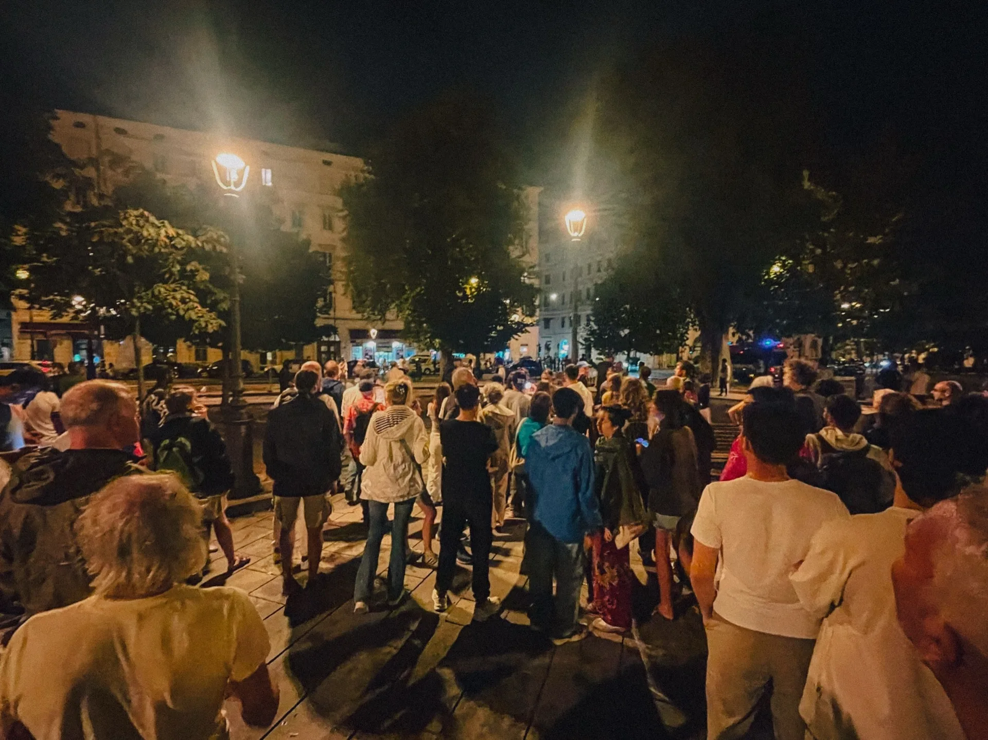 Trieste, manifestazione in Piazza Libertà: Sinistra Italiana, «Le ronde non sono sicurezza