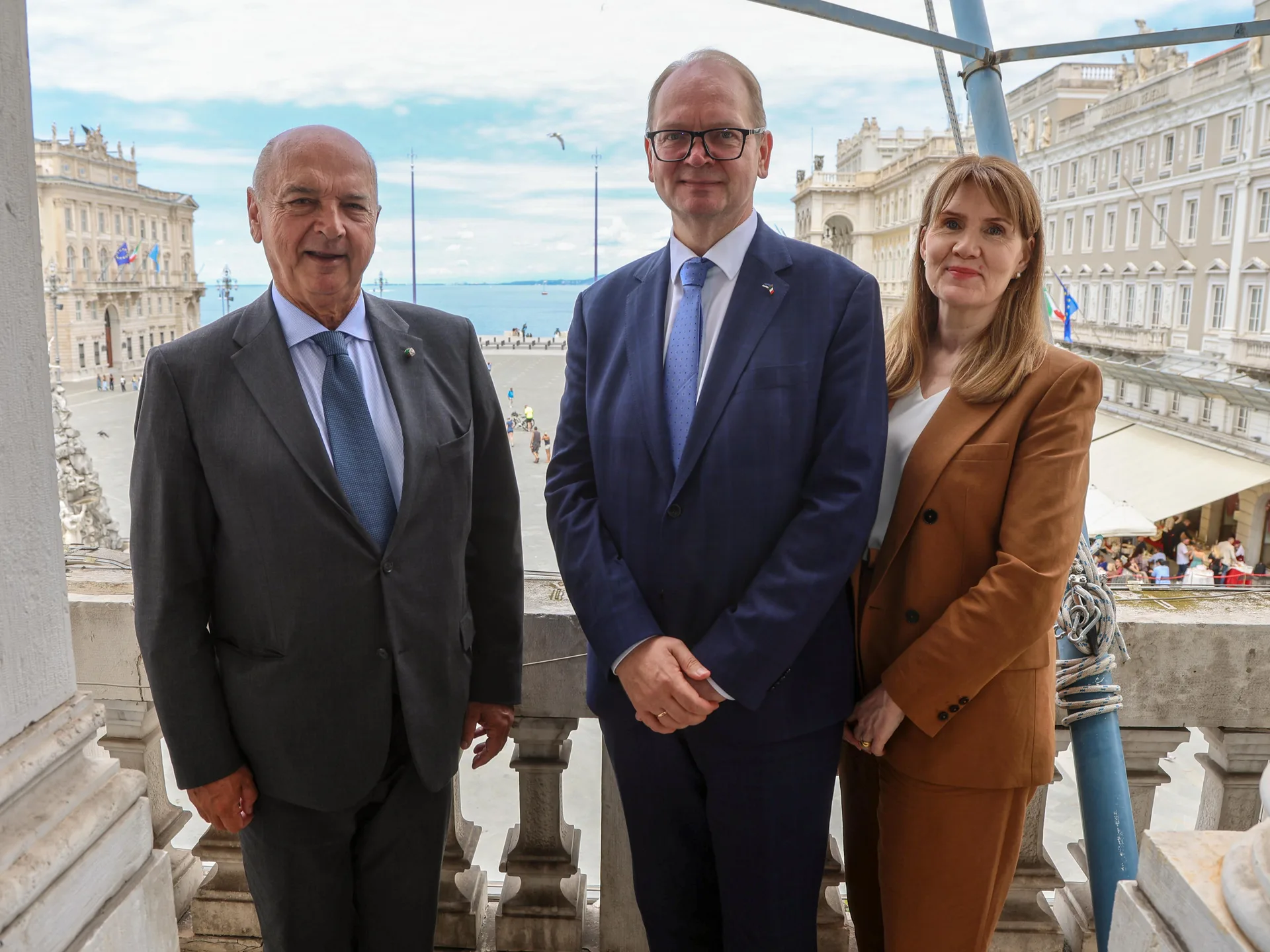 Dipiazza riceve l’ambasciatrice estone in Italia