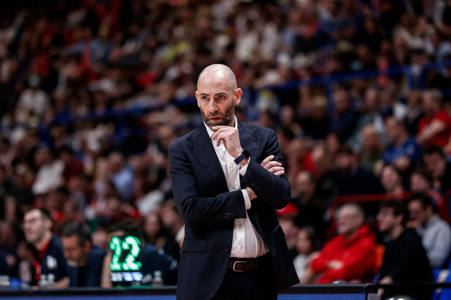 Pallacanestro Trieste e coach Taccetti: guiderà i biancorossi anche nella prossima stagione