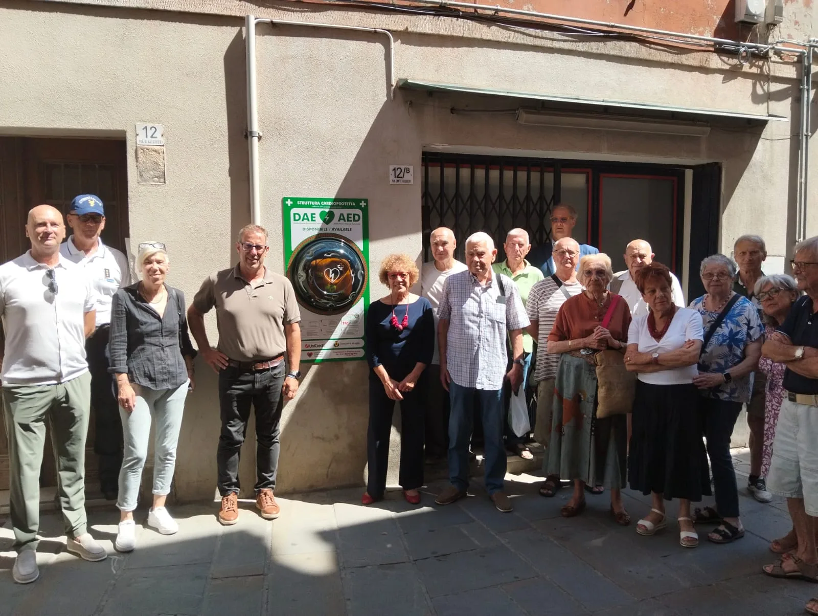 Muggia: installati tre defibrillatori