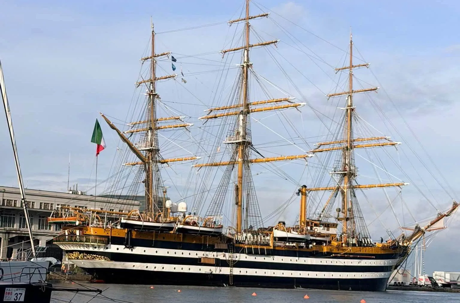 Barcolana58, a Trieste è tornata Nave Vespucci