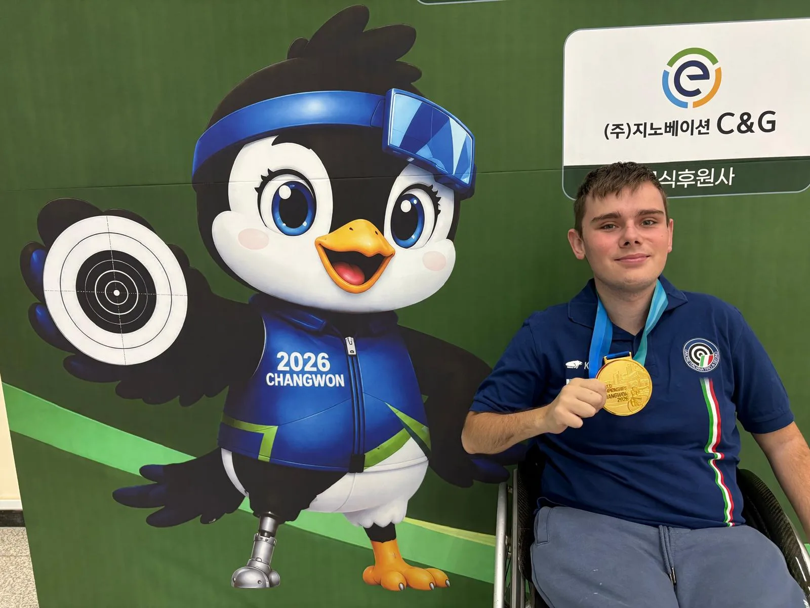 Il triestino Tommaso Starec inarrestabile, conquista il secondo oro mondiale nel tiro paralimpico