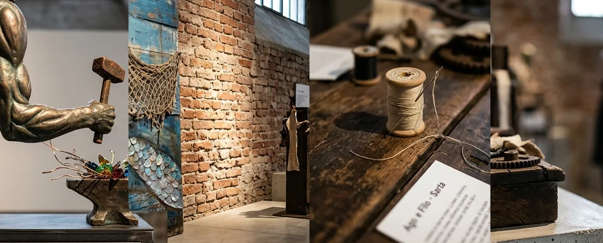Alla Sala Leonor Fini del Magazzino 26 in Porto Vecchio – Porto Vivo inaugurata la mostra “I mestieri”