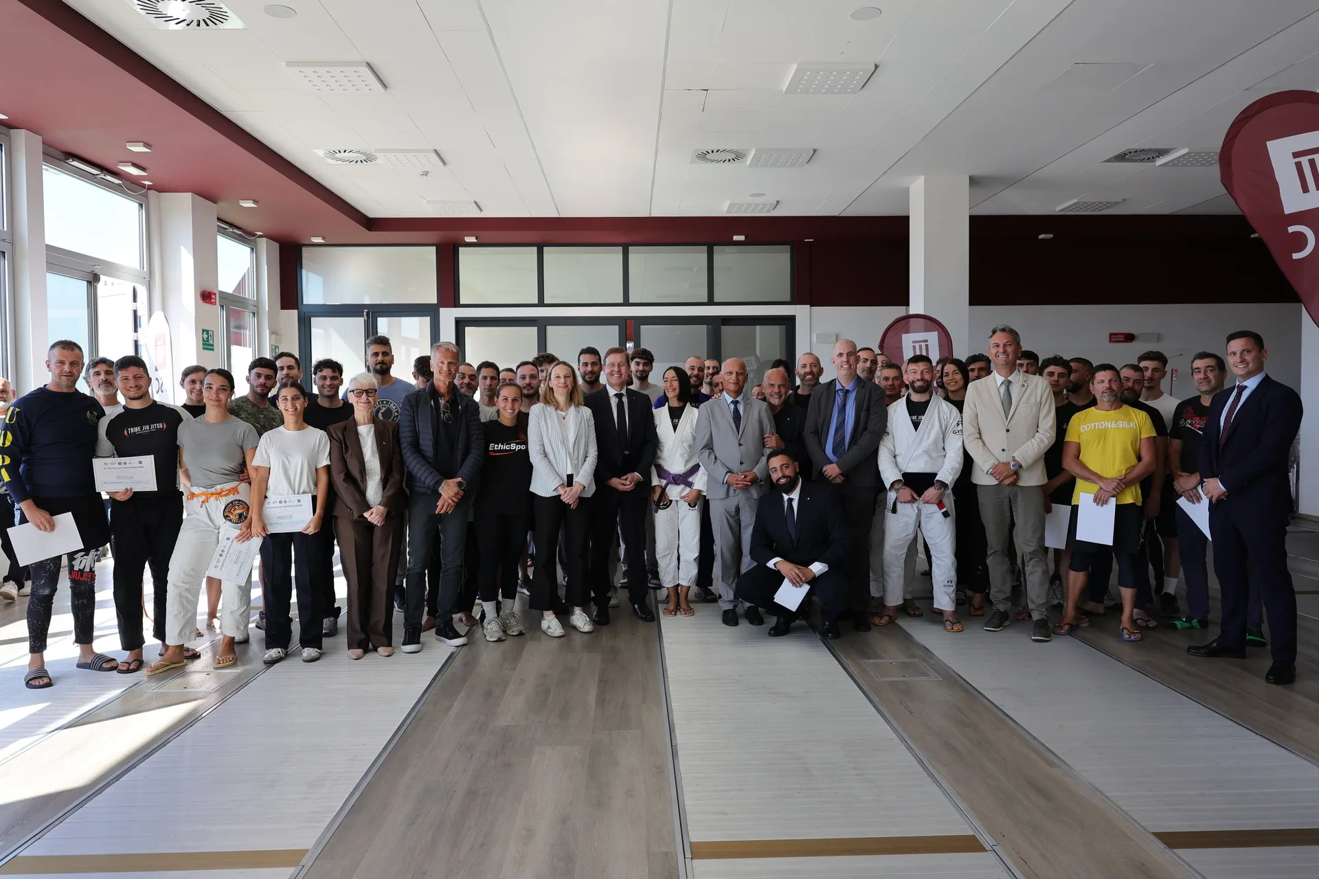 Brazilian Jiu-Jitsu per Polizia e Forze Armate: grande partecipazione alla due giorni del Trieste Campus