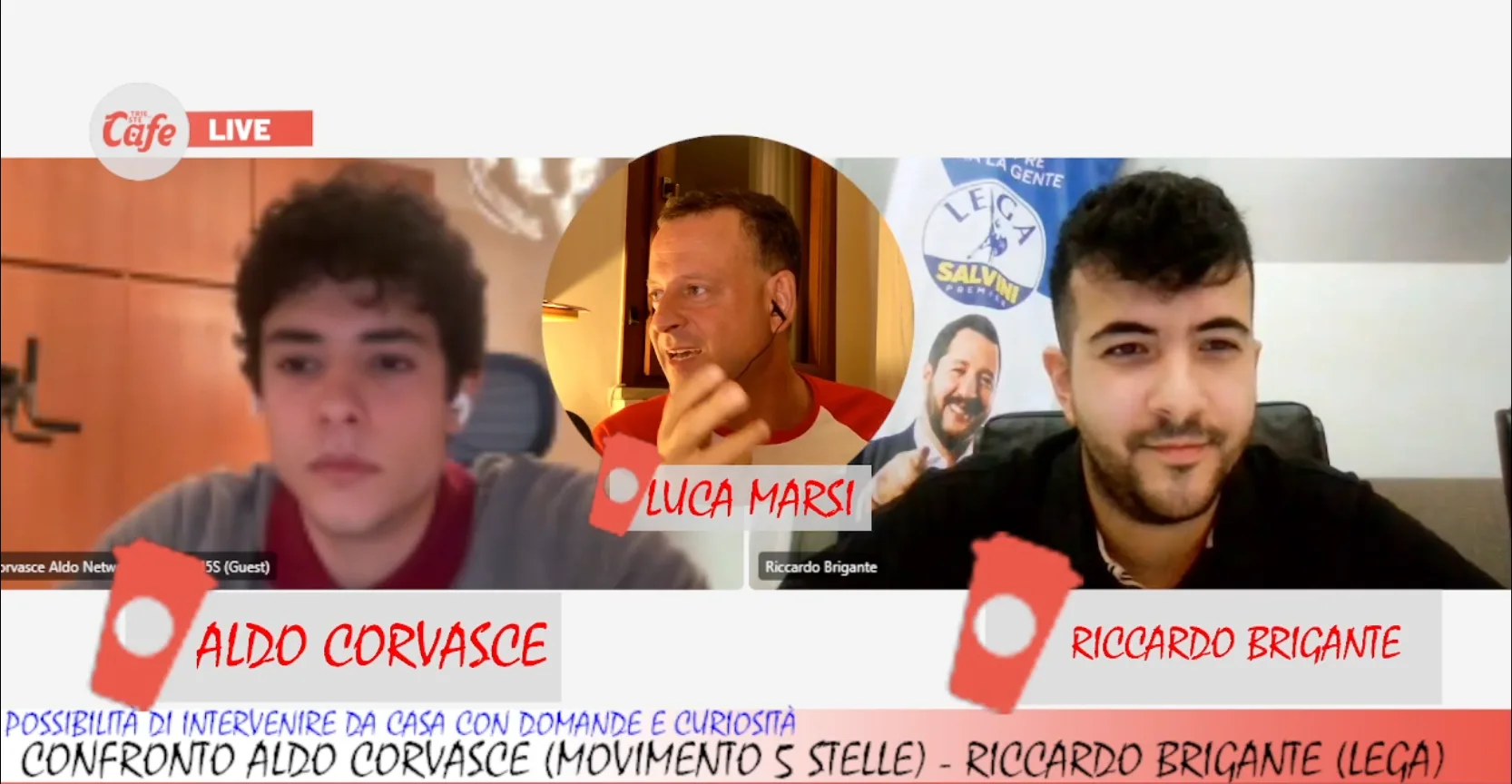 Giovani al voto, Corvasce-Brigante: «immigrazione può essere risorsa»,  «Va governata, non subita» (VIDEO)