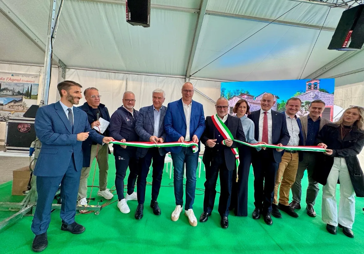 Tradizione e volontariato: Bordin inaugura la Fiera di San Simone a Codroipo