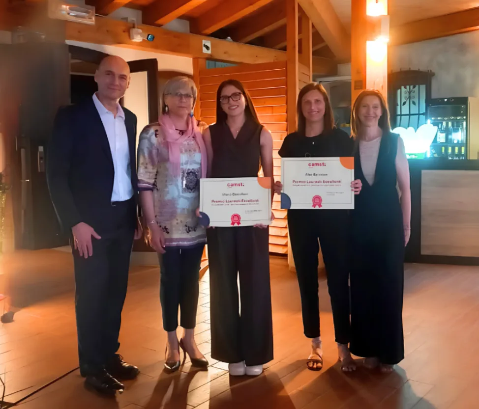 Camst group premia i giovani talenti: tre borse di studio assegnati ai figli dei dipendenti in Fvg