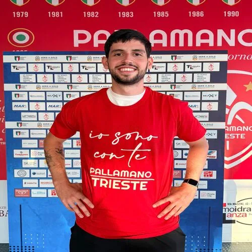 Pallamano Trieste 1970 : il primo innesto per la nuova stagione è Juan Bautista Ceccardi