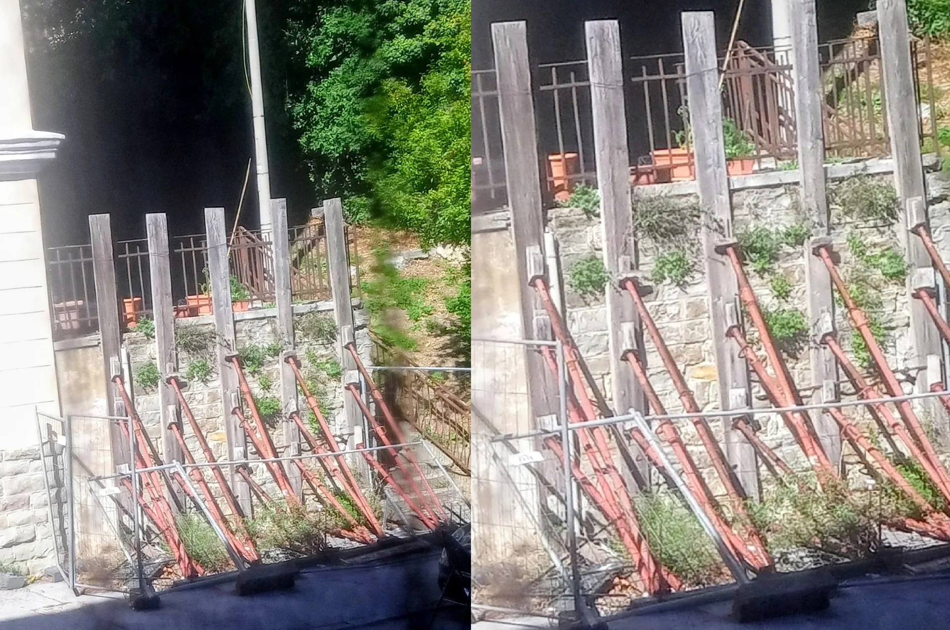 Trieste, la denuncia da via del Prato: «Quella struttura è lì da circa otto anni, ci sentiamo abbandonati»